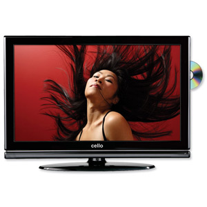 Cello Television LCD Widescreen DVB HD-Ready DVD-player Contrast 3000-1 1366x768pxl 32inch Ref C3298F