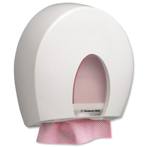 Kimberly-Clark Aqua Hand Towel Dispenser W367xD169xH403mm White Ref 6973