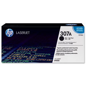Hewlett Packard [HP] No. 307A Laser Toner Cartridge Page Life 7000pp Black Ref CE740A Ident: 816G