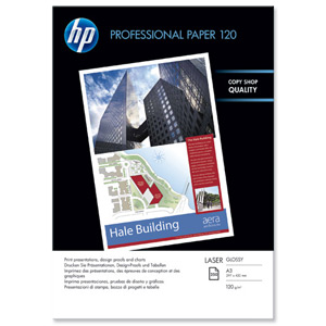 Hewlett Packard [HP] Professional Laser Paper Gloss A3 Ref CG969A [250 Sheets]