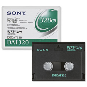 Sony DAT320 Data Tape Cartridge 160-320GB Ref DGDAT320N