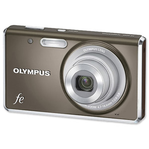 Olympus FE-4040 Digital Camera 18MB or SD SDHC 2.7in LCD 4x Optical Zoom 14MP Grey Ref N3837692