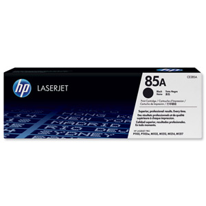 Hewlett Packard [HP] No. 85A Laser Toner Cartridge Page Life 1600pp Black Ref CE285A Ident: 692I