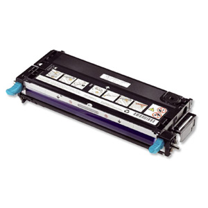 Dell No. G907C Laser Toner Cartridge Page Life 3000pp Cyan Ref 593-10294