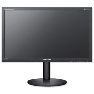 Samsung Monitor LCD Widescreen Adjustable Contrast 1000-1 Resolution 1920x1080px 21.5in Ref LS22CBUMBV/EN