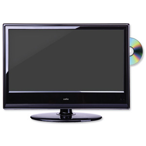 Cello Television LCD Widescreen DVB HD-Ready DVD-player Contrast 800-1 1440x900pxl 19inch Ref 19101F