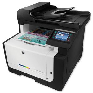 Hewlett Packard [HP] LaserJet Pro 1415fn Colour Laser Multifunction Printer 600x600dpi A4 Ref CE861A