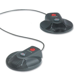 Polycom SoundStation2 Expansion Microphone for EX Conference Phone Ref 2200-16155-015 [Pack 2]