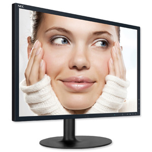 NEC EX231W Monitor Resolution TFT WLED Contrast 1000-1 1280x1080px 23inch Black Ref 60002936