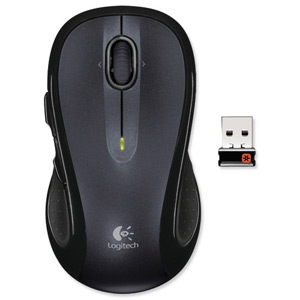 Logitech M510 Wireless Mouse Optical Bluetooth with USB Nano-Receiver 2.4GHz Ref 910-001825