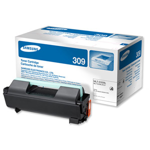 Samsung Laser Toner Cartridge High Yield Page Life 30000pp Black Ref MLT-D309L/ELS Ident: 833H