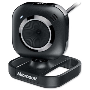 Microsoft Lifecam VX2000 Webcam with Microphone VGA Low-light Compatible 640x480pxl Ref YFC-00003