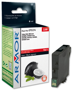 Armor Compatible Inkjet Cartridge Black [Epson T061140 Equivalent] Ref K12202