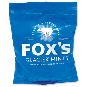 Fox's Glacier Mints Wrapped Boiled Sweets in Bag 175g Ref A07577