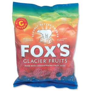 Fox's Glacier Fruits Wrapped Boiled Sweets in Bag 175g Ref A05164