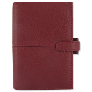 Filofax Finchley Personal Organiser for Refills 95x171mm Personal Red Ref 421410