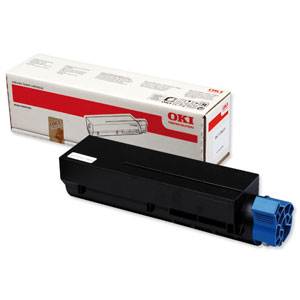 OKI Laser Toner Cartridge Page Life 3000pp Black Ref 44574702 Ident: 826J