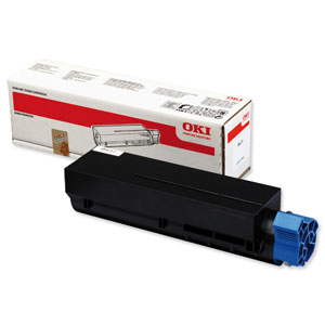 OKI Laser Toner Cartridge High Yield Page Life 10000pp Black Ref 44917602