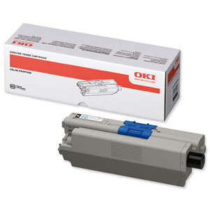 OKI Laser Toner Cartridge High Yield Page Life 5000pp Black Ref 44469804 Ident: 827A