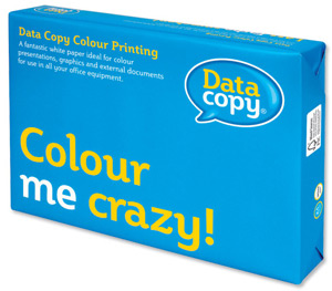 Data Copy Colour Printing Paper Ream-Wrapped 90gsm A4 White Ref 4596 [500 Sheets]