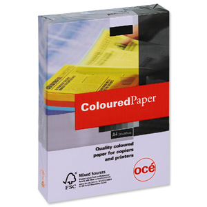 Multifunctional Paper Coloured Ream Wrapped 80gsm A4 Violet [500 Sheets]