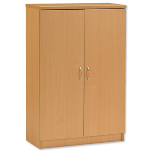 Influx Cupboard Medium W800xD350xH1200mm Beech