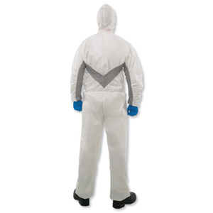 Kleenguard A25 Coverall Breathable SMS Film Laminate Fabrics Liquid Powder-resistant Medium Ref 89950