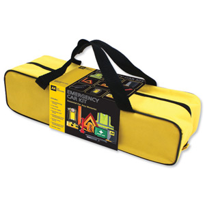 AA Emergency Car Kit Comprehensive in Zipped Canvas Bag Ref 5060114611313