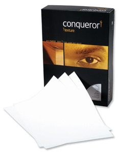 Conqueror Prestige Paper Laid Finish Box 100gsm A4 High White Ref CQP0324HWNW [500 Sheets]