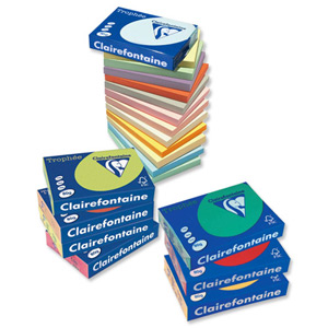 Clairefontaine Trophee Colours Paper 80gsm Ream-wrapped A4 Daffodil Ref 1778 [500 Sheets]