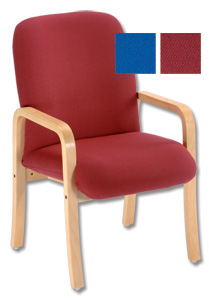 Trexus Plus Reception Armchair W490xD460xH500mm Burgundy