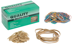 Quality Rubber Bands No.36 Each 127x3mm Ref 270681 [Box 100g]