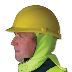 Wallace Cameron Hardhat Two Weather Shield Winter Summer High Visibility Yellow Ref 5604009