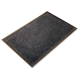 Indoor Entrance Mat with Nylon Monofilaments 900x1500mm Grey