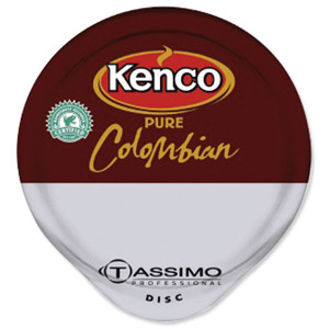 Tassimo Kenco Columbian Coffee Bags Ref A03271 [Pack 80]