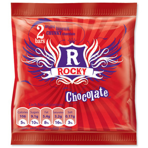 Rocky Chocolate Biscuits Twin Pack Ref A07453 [Pack 48]