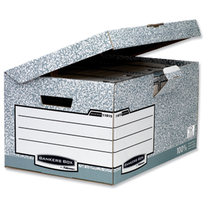 R-Kive System Flip Top Storage Box W378xD545xH287mm Ref 01815 [Pack 10]