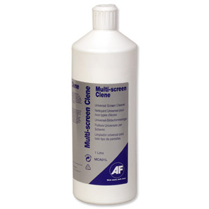 AF Multiscreen Clene Refill Bottle for Air Spray 1 Litre Ref MCA01L