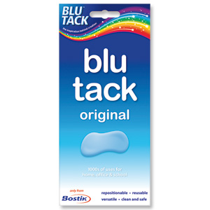 Bostik Blu-tack Mastic Adhesive Non-toxic Economy Pack Ref 80108 [Pack 12]