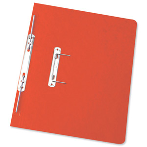 Elba Boston Spiral Transfer Spring File 300 micron for 32mm Foolscap Red Ref 100090038 [Pack 25]