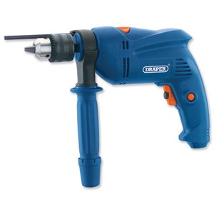 Draper Hammer Drill Adjustable-handle 3m Cable with Plug 500W Ref 80001