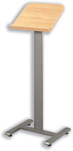 Sasco Two-in-one Lectern Desktop H380-570mm or Floorstanding H1040-1230mm Ref 2400075