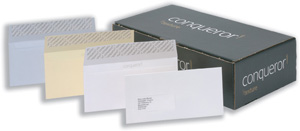 Conqueror Envelopes Wallet Peel and Seal Contour Vellum DL Ref CCE01352VE [Pack 500]