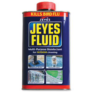 Jeyes Fluid Disinfectant Deodoriser Cleaner 1 Litre Ref 124003