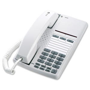 Doro Business Telephone with Number Memory Mute 3 Ringtones White Ref AUB03 AUB200