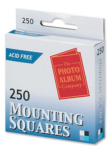 Photo Album Company Photo-mounting Squares Adhesive Ref MS250 [Pack 250]