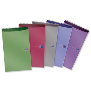 Oxford Office Reporters Notebook 140 Pages 125x200mm Assorted Ref H80501 [Pack 10]