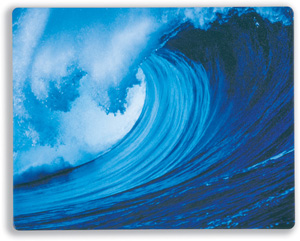 Fellowes Natural Collection Mouse Mat Pad Waves Ref 58713