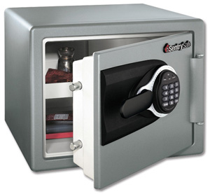 Sentry Fire and Security Safe Electronic 1hr UL and ETL-rated 22.8 Litre W415xD491xH348mm Ref MS0607