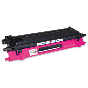 Armor Compatible Laser Toner Cartridge Page Life 4000pp Magenta [Brother TN135M Equivalent] Ref K15142